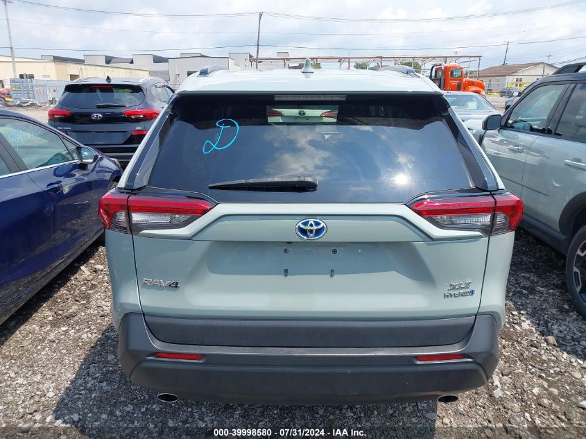 2019 Toyota Rav4 Hybrid Xle VIN: 2T3RWRFV6KW011922 Lot: 39998580