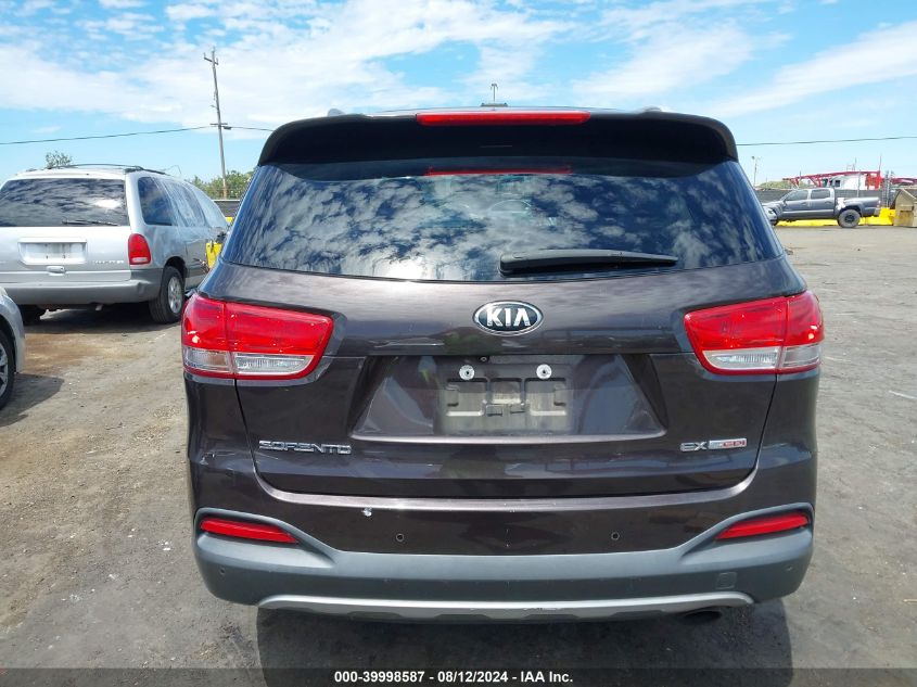 2017 Kia Sorento 2.0T Ex VIN: 5XYPH4A15HG295043 Lot: 39998587