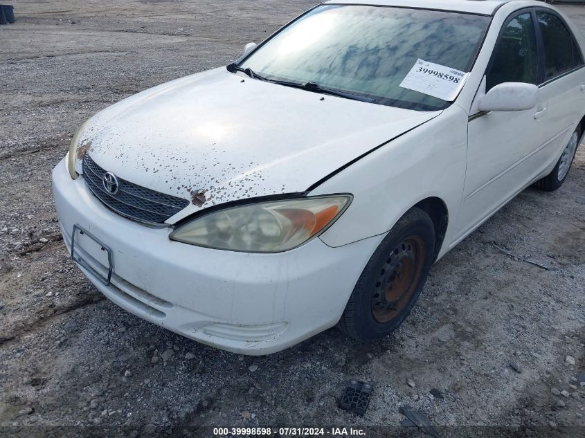 2004 Toyota Camry Le VIN: 4T1BE32K54U310195 Lot: 39998598