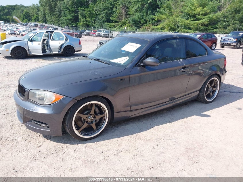 2008 BMW 135I I VIN: WBAUC73588VF25038 Lot: 39998616