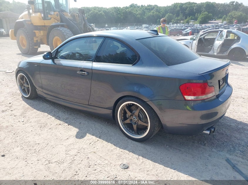 2008 BMW 135I I VIN: WBAUC73588VF25038 Lot: 39998616