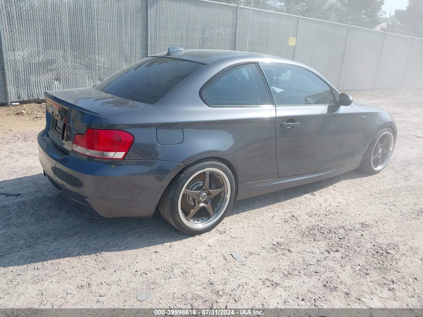 2008 BMW 135I I VIN: WBAUC73588VF25038 Lot: 39998616