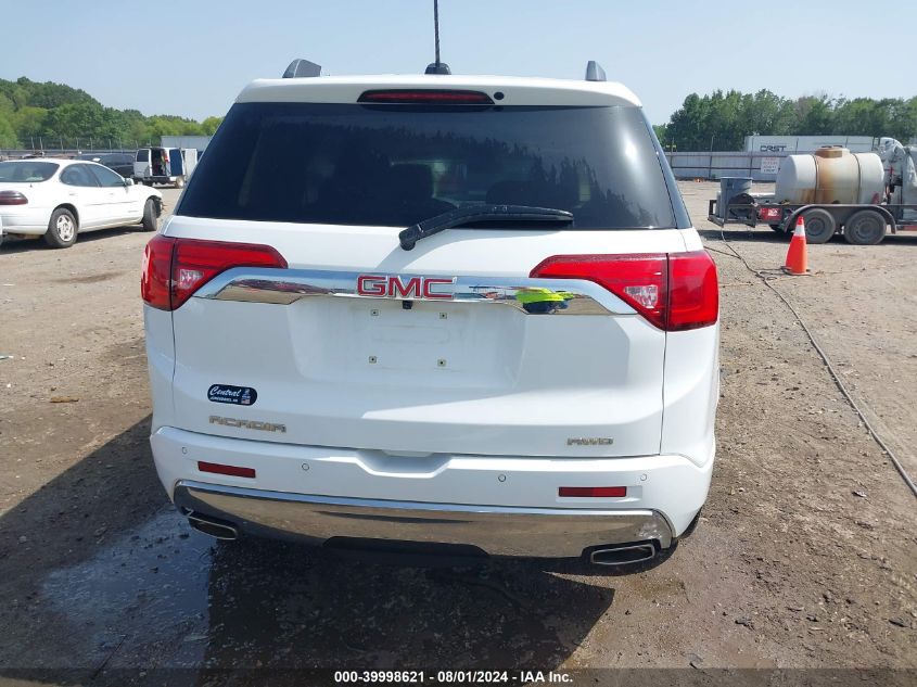 2019 GMC Acadia Denali VIN: 1GKKNXLS3KZ274425 Lot: 39998621