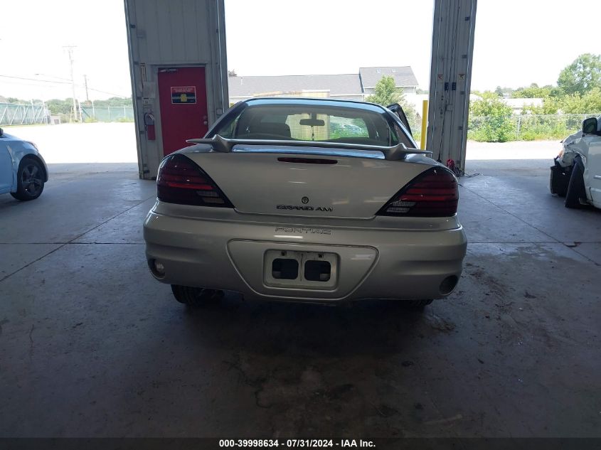 2003 Pontiac Grand Am Se VIN: 1G2NE52F83C105253 Lot: 39998634