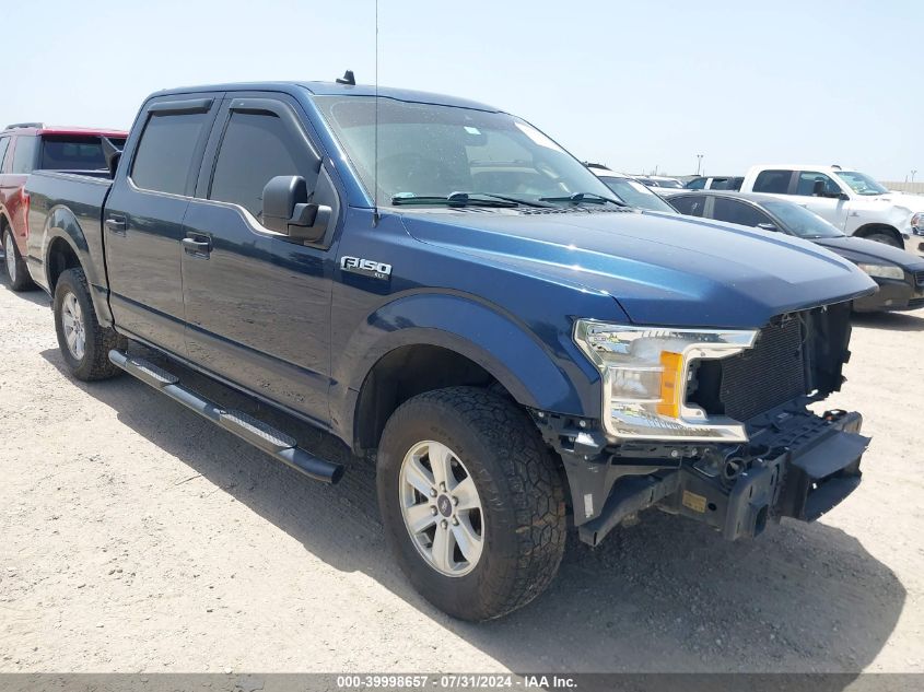 2019 Ford F150 Supercrew VIN: 1FTEW1E44KKD75063 Lot: 39998657