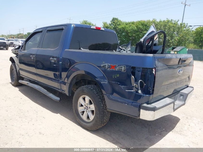 2019 Ford F150 Supercrew VIN: 1FTEW1E44KKD75063 Lot: 39998657