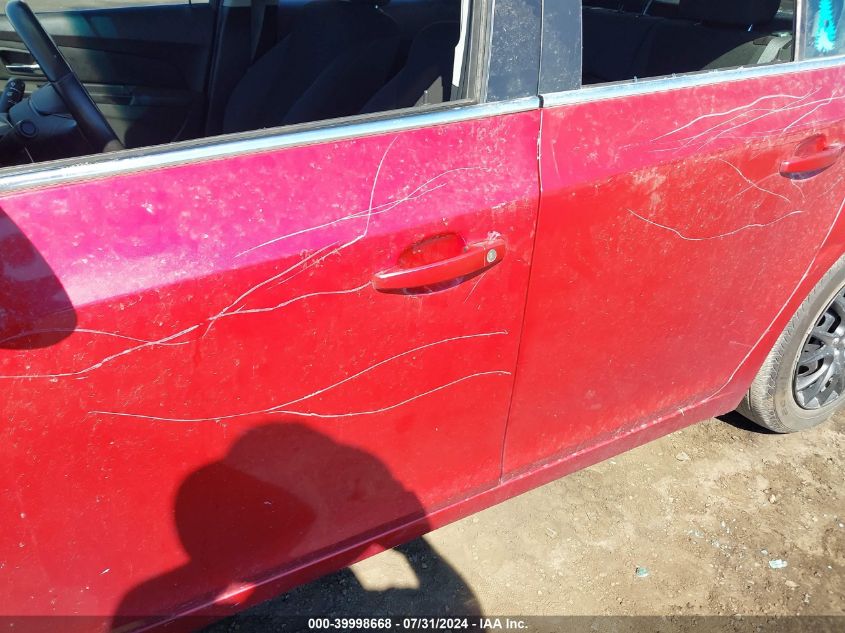 2011 Chevrolet Cruze 1Lt VIN: 1G1PF5S97B7284848 Lot: 39998668