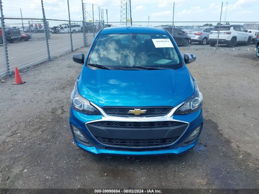 2020 Chevrolet Spark Fwd Ls Automatic VIN: KL8CB6SA1LC423357 Lot: 39998684