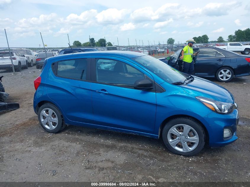 2020 Chevrolet Spark Fwd Ls Automatic VIN: KL8CB6SA1LC423357 Lot: 39998684