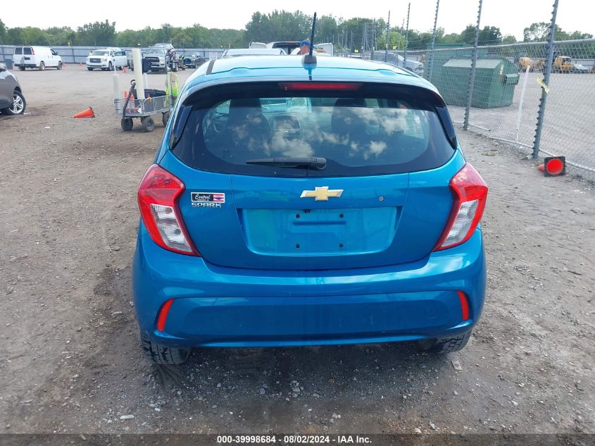 2020 Chevrolet Spark Fwd Ls Automatic VIN: KL8CB6SA1LC423357 Lot: 39998684