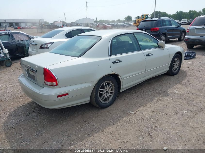 2003 Mitsubishi Diamante Ls VIN: 6MMAP67P23T008339 Lot: 39998687