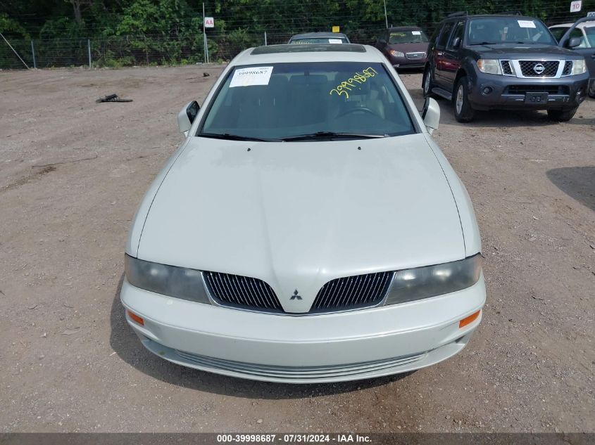 2003 Mitsubishi Diamante Ls VIN: 6MMAP67P23T008339 Lot: 39998687