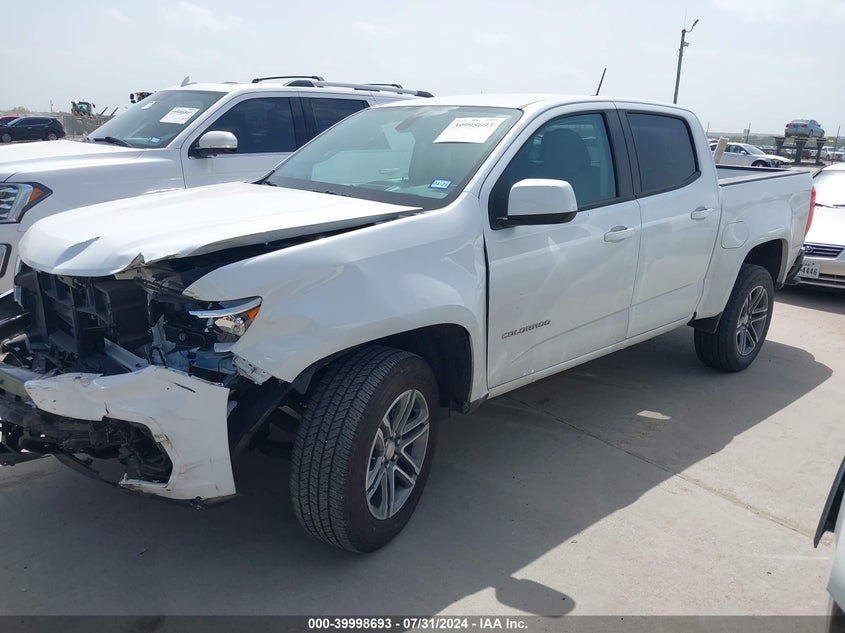 2021 CHEVROLET COLORADO - 1GCGSBEA8M1272138