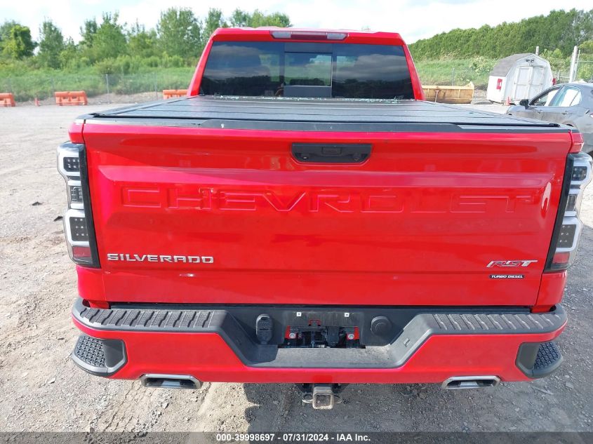 2022 Chevrolet Silverado 1500 4Wd Standard Bed Rst VIN: 3GCUDEET5NG505380 Lot: 39998697