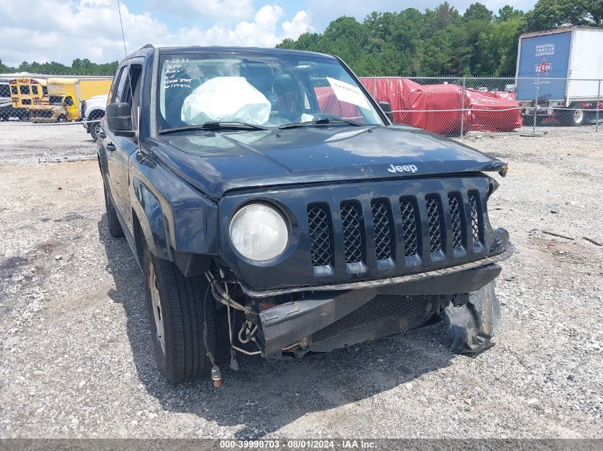 2012 Jeep Patriot Sport VIN: 1C4NJPBA8CD642965 Lot: 39998703