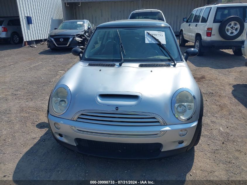 2003 Mini Cooper S VIN: WMWRE33403TD68822 Lot: 39998733