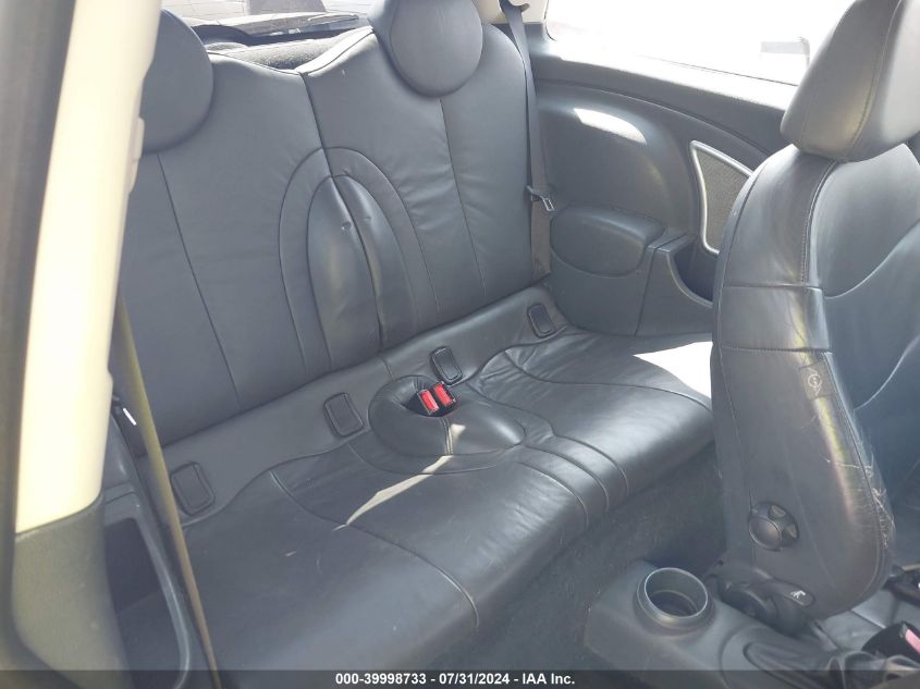 2003 Mini Cooper S VIN: WMWRE33403TD68822 Lot: 39998733