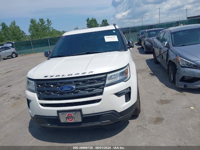 2018 Ford Explorer Xlt VIN: 1FM5K8D82JGB76325 Lot: 39998735