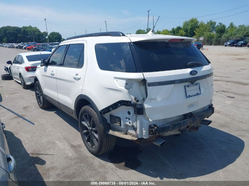 2018 Ford Explorer Xlt VIN: 1FM5K8D82JGB76325 Lot: 39998735