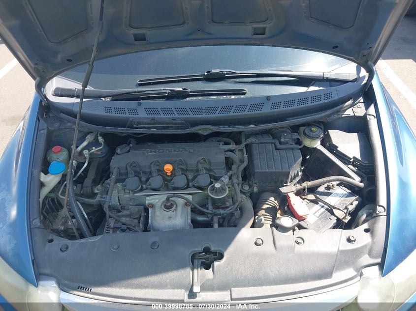 2009 Honda Civic Lx-S VIN: 2HGFA16669H508850 Lot: 39998785