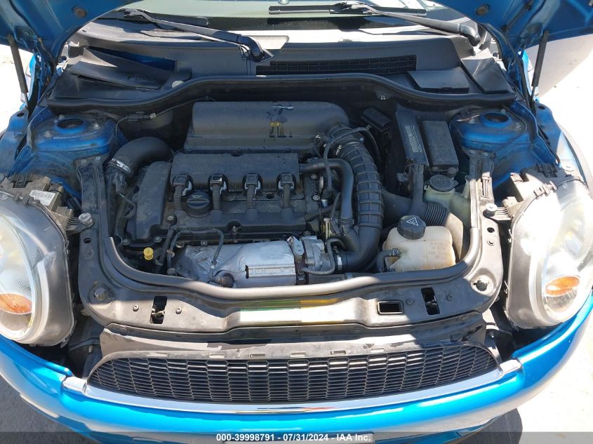 2010 Mini Cooper S VIN: WMWMF7C50ATZ72226 Lot: 39998791