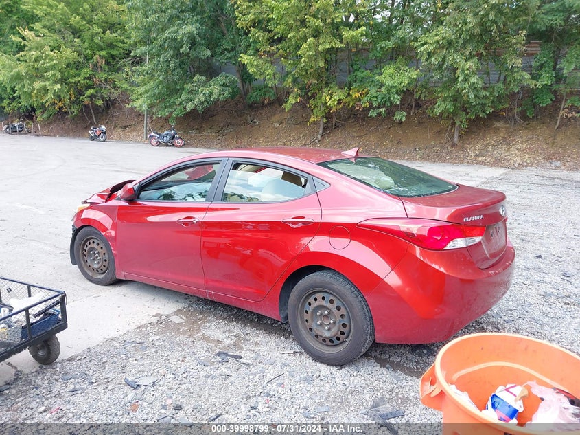 2012 Hyundai Elantra Gls (Ulsan Plant) VIN: KMHDH4AEXCU466555 Lot: 39998799