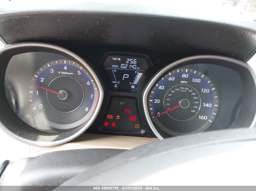 2012 Hyundai Elantra Gls (Ulsan Plant) VIN: KMHDH4AEXCU466555 Lot: 39998799