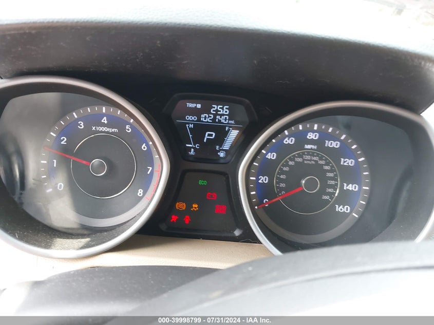 2012 Hyundai Elantra Gls (Ulsan Plant) VIN: KMHDH4AEXCU466555 Lot: 39998799