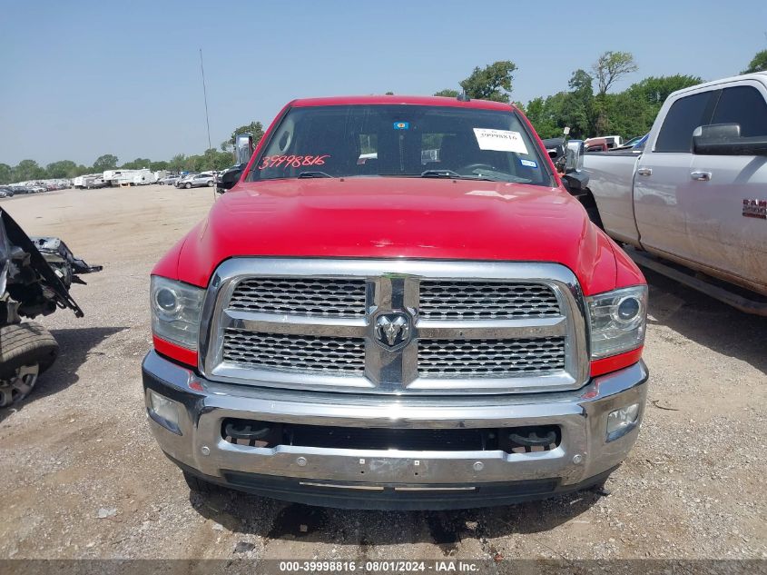 2018 Ram 2500 Laramie Mega Cab 4X4 6'4 Box VIN: 3C6UR5NL1JG250388 Lot: 39998816