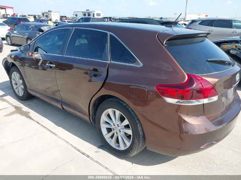 VIN 4T3ZA3BB3DU080335 2013 Toyota Venza, Xle no.3