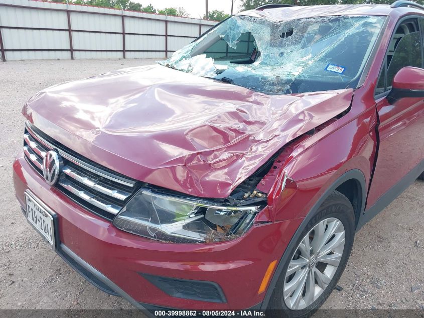 2018 VOLKSWAGEN TIGUAN S - 3VV1B7AX5JM124509