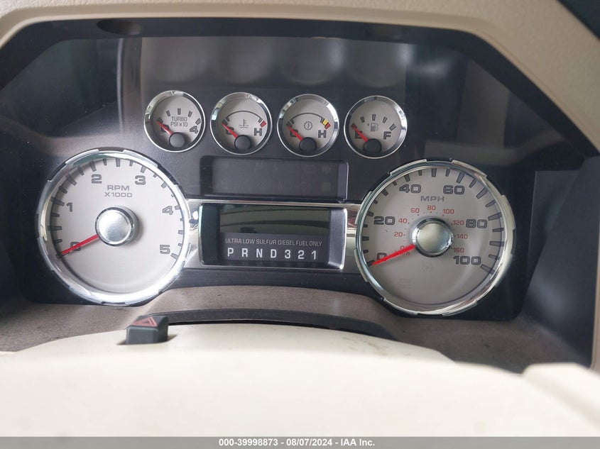 2010 Ford F-250 Lariat VIN: 1FTSW2BRXAEA68874 Lot: 39998873