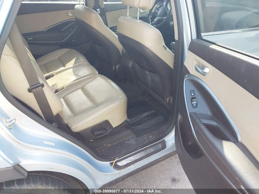 2013 Hyundai Santa Fe Gls VIN: KM8SN4HF3DU027178 Lot: 39998877