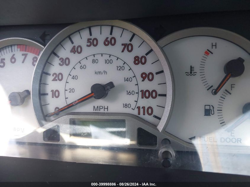 2008 Toyota Corolla S VIN: 2T1BR32E58C891641 Lot: 39998886