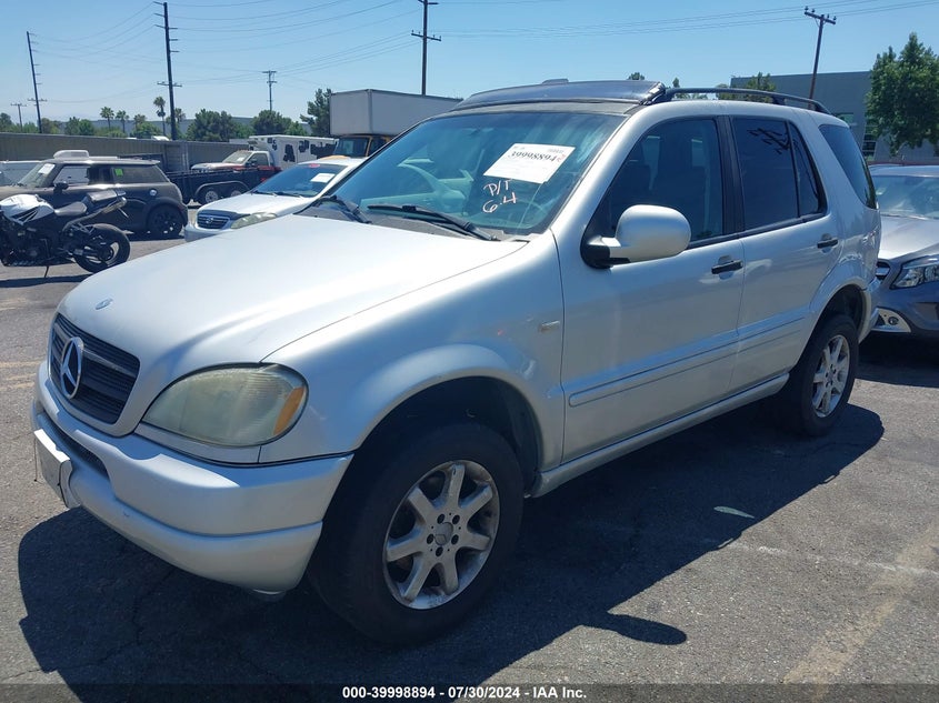 1999 Mercedes-Benz Ml 430 VIN: 4JGAB72E5XA132221 Lot: 39998894