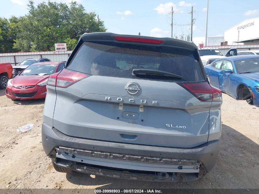 2023 Nissan Rogue Sl Intelligent Awd VIN: 5N1BT3CB9PC789686 Lot: 39998903