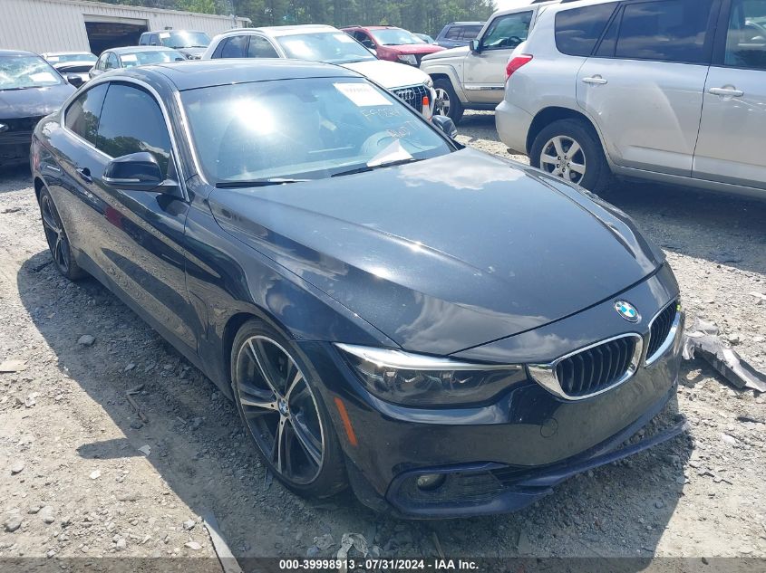 2019 BMW 430I VIN: WBA4W3C52KAF92247 Lot: 39998913