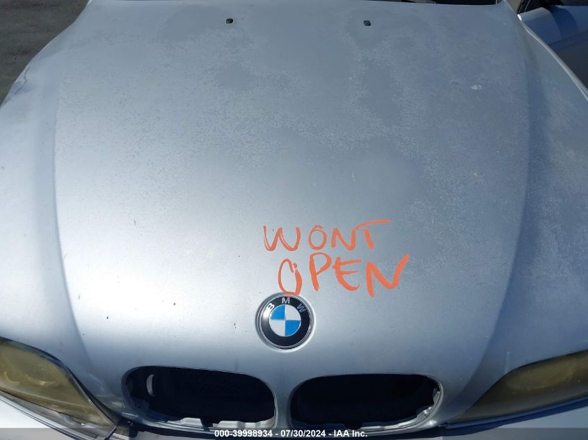 1998 BMW 528I VIN: WBADD5328WBV56132 Lot: 39998934