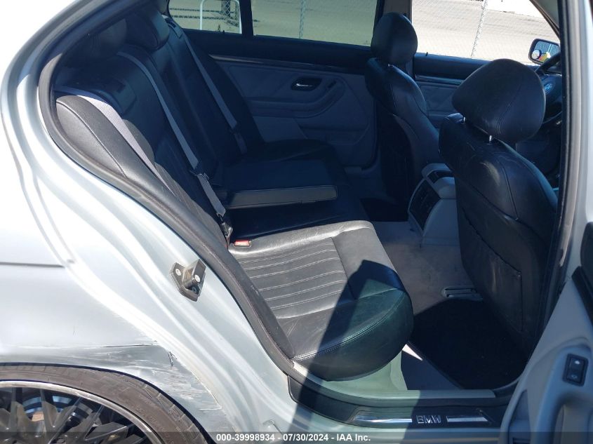 1998 BMW 528I VIN: WBADD5328WBV56132 Lot: 39998934