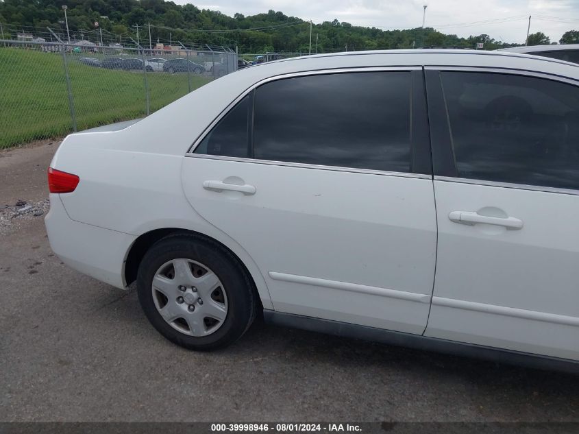 2005 Honda Accord 2.4 Lx VIN: 1HGCM56415A193769 Lot: 39998946