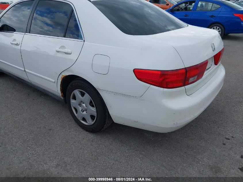 2005 Honda Accord 2.4 Lx VIN: 1HGCM56415A193769 Lot: 39998946