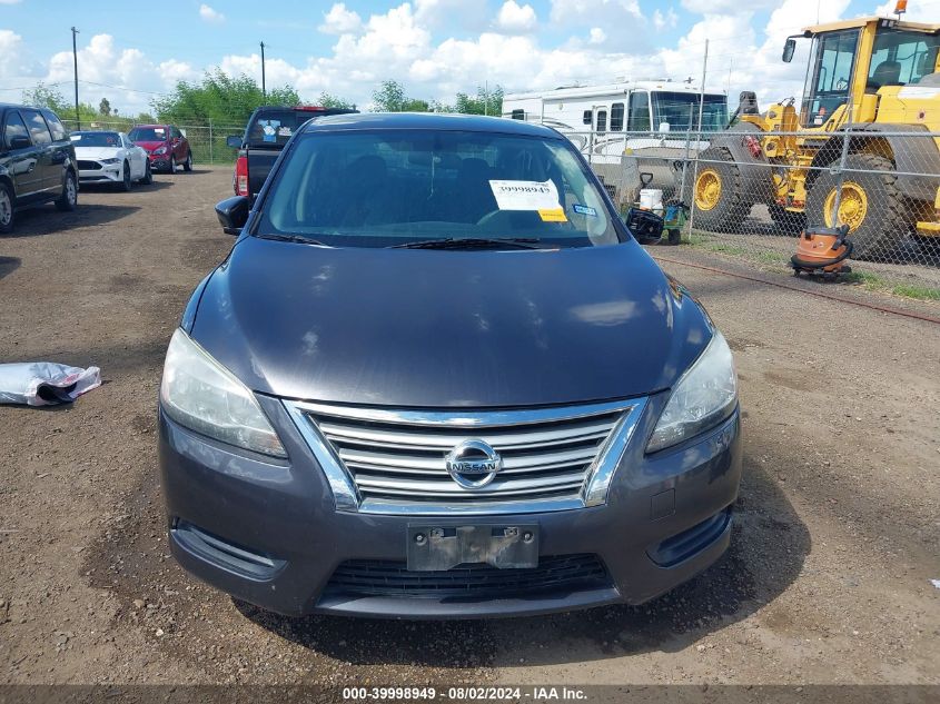 2014 Nissan Sentra S VIN: 3N1AB7AP3EY278832 Lot: 39998949