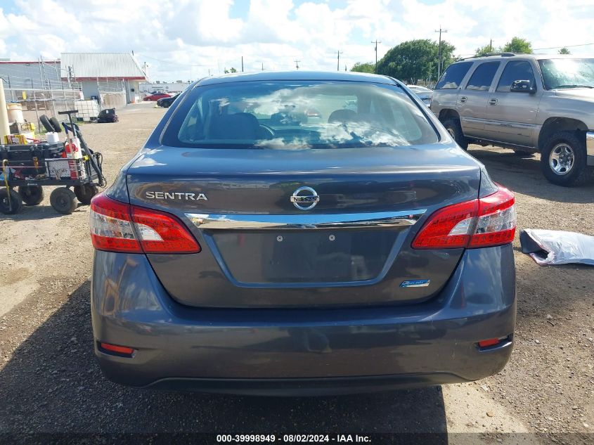 2014 Nissan Sentra S VIN: 3N1AB7AP3EY278832 Lot: 39998949