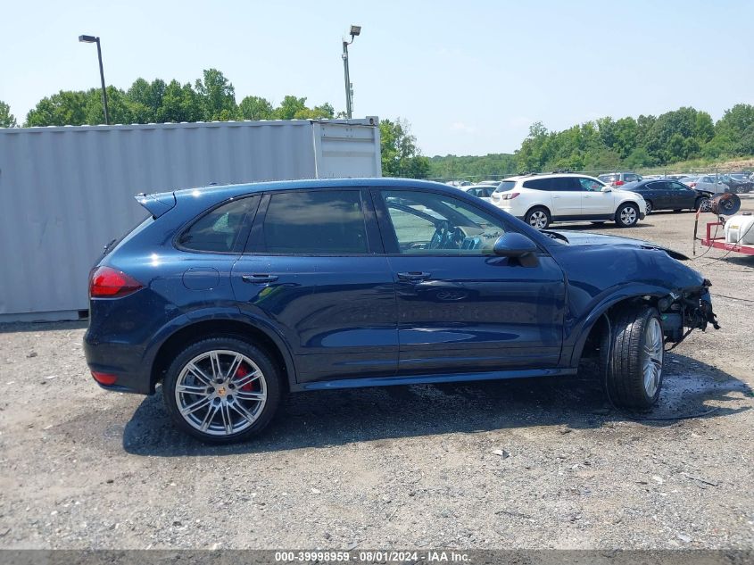 2013 Porsche Cayenne Gts VIN: WP1AD2A22DLA79663 Lot: 39998959