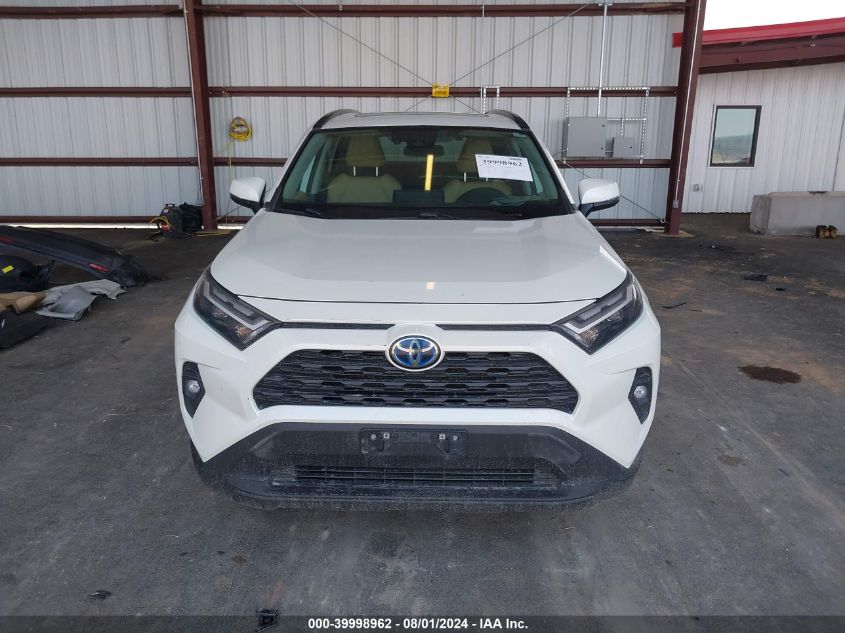 2022 Toyota Rav4 Hybrid Xle Premium VIN: 4T3B6RFVXNU079906 Lot: 39998962