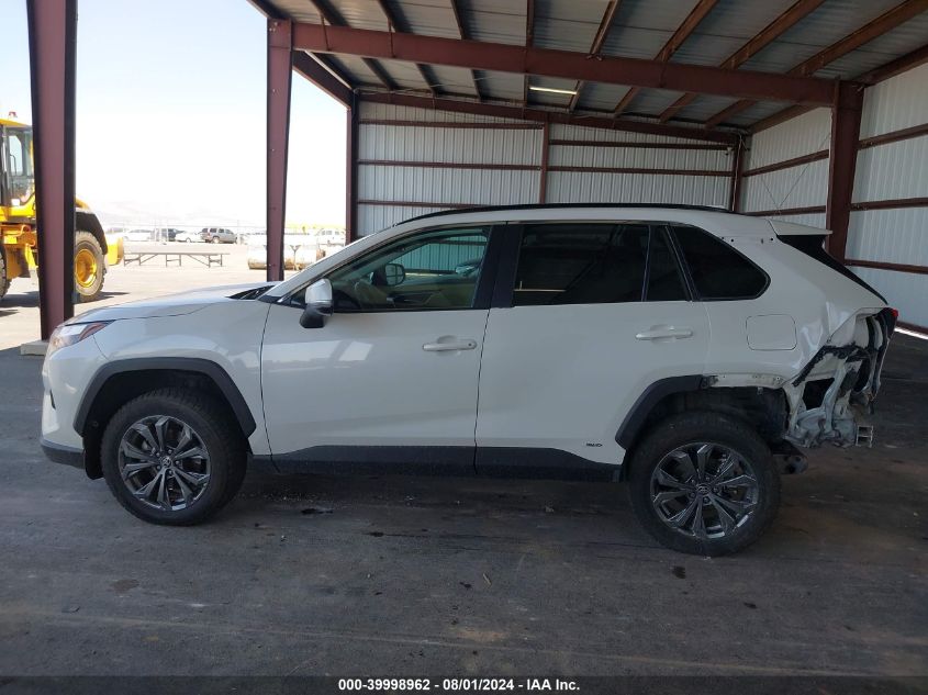 2022 Toyota Rav4 Hybrid Xle Premium VIN: 4T3B6RFVXNU079906 Lot: 39998962