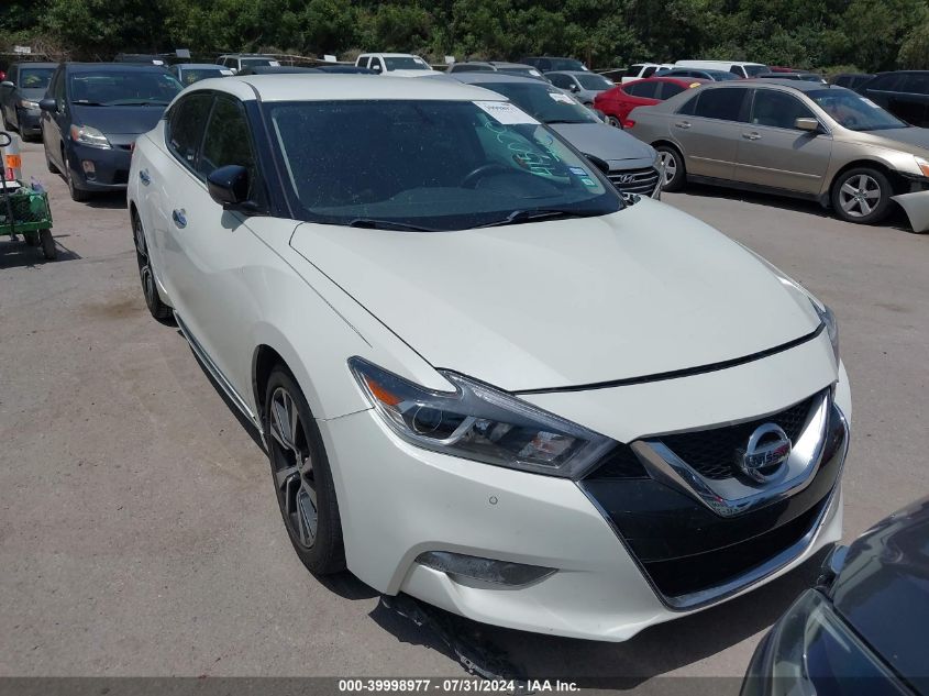 2016 Nissan Maxima 3.5 Sv VIN: 1N4AA6APXGC415020 Lot: 39998977