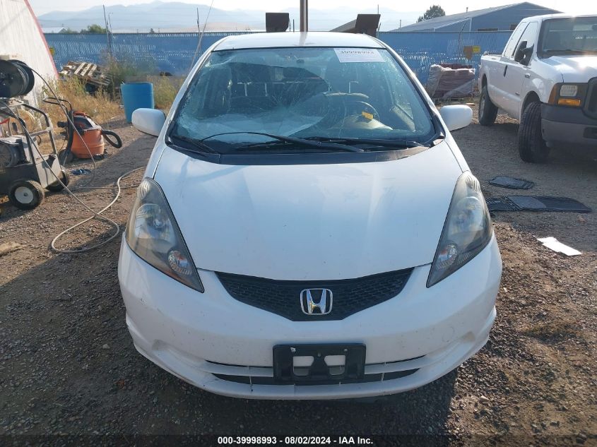 2013 Honda Fit VIN: JHMGE8H36DC051406 Lot: 39998993