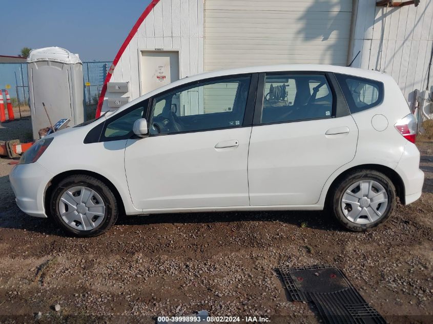 2013 Honda Fit VIN: JHMGE8H36DC051406 Lot: 39998993