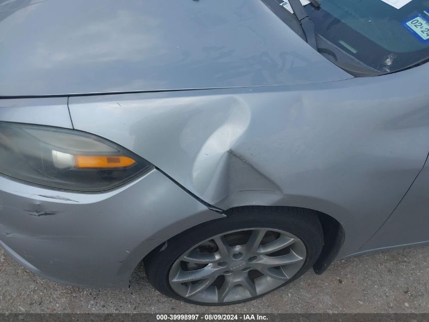 2015 Dodge Dart Sxt VIN: 1C3CDFBB5FD237978 Lot: 39998997